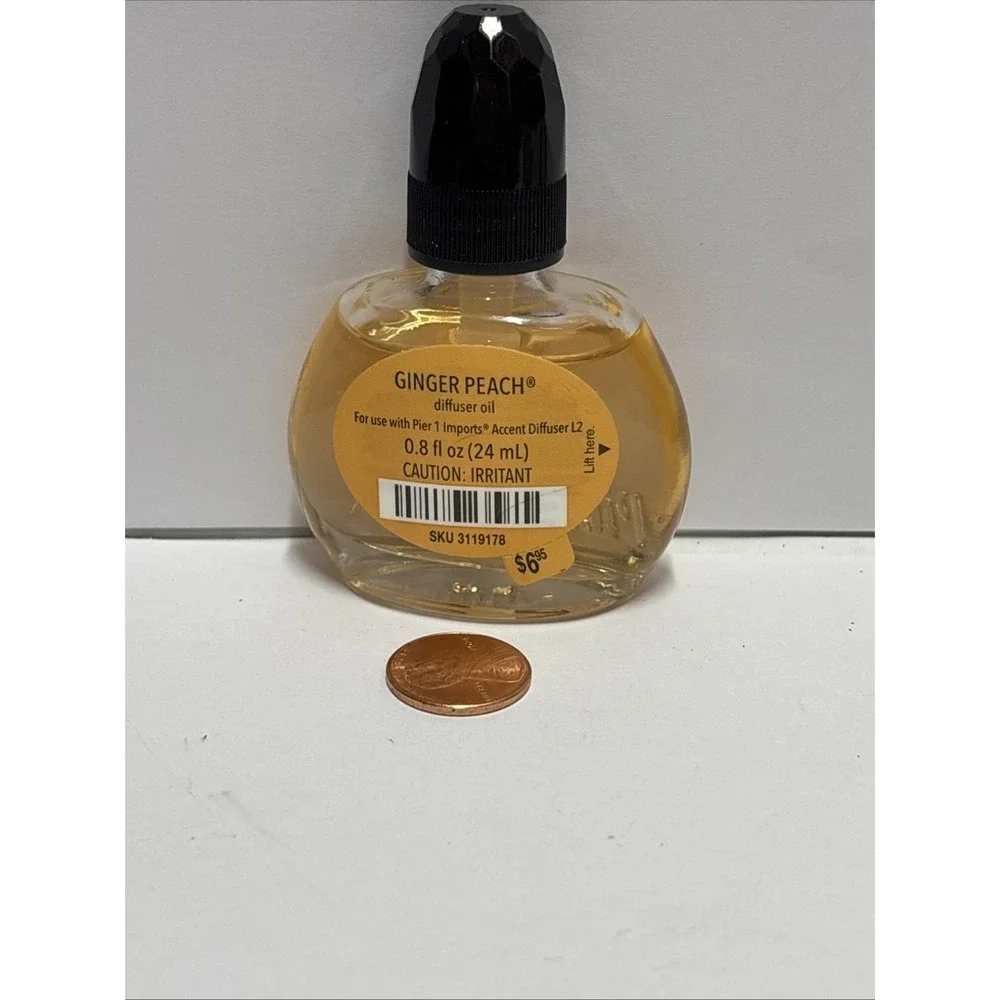 Pier‎ 1 Imports Georgia Peach Diffuser Oil For Accent Diffuser L2 Mini 0.8 oz